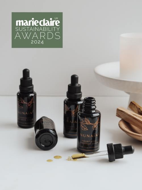 Nunaïa Wins 'Best Organic Beauty Brand' in Marie Claire UK Sustainability Awards 2024