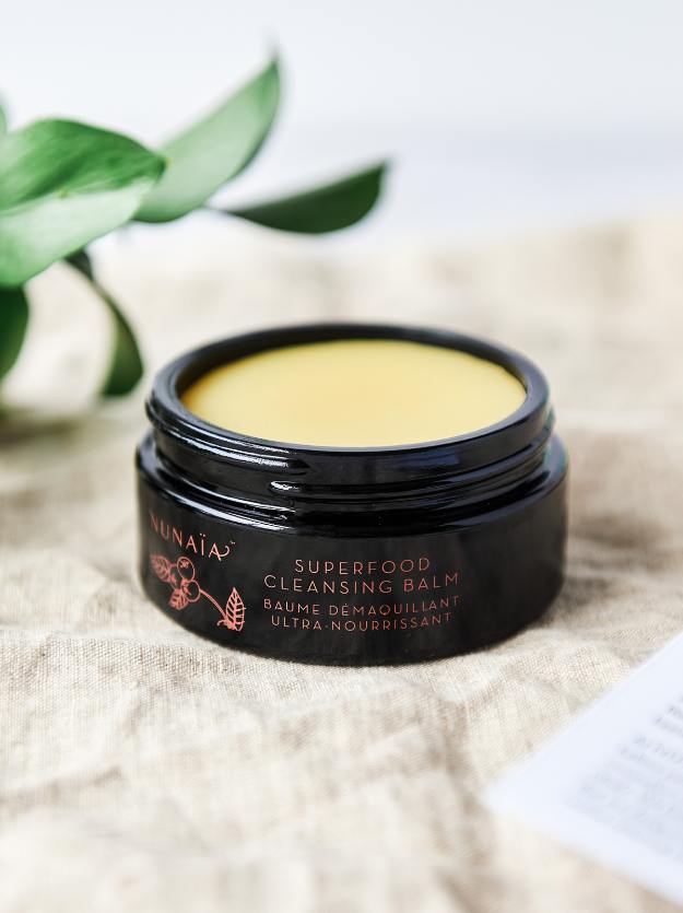 How to use Nunaia Beauty Superfood Cleansing balm