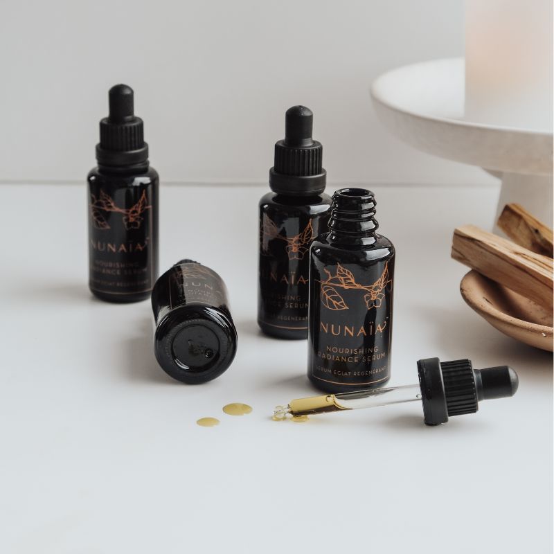 Nunaia Beauty Nourishing Radiance Serum | Face oil for dry skin | certified organic face oil